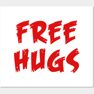 Free Hugs Posters and Art